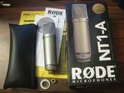 Продам студийный конденсаторный микрофон Rode NT1-A
